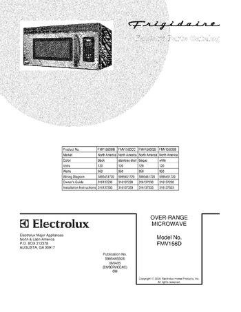 Diagram for FMV156DBB