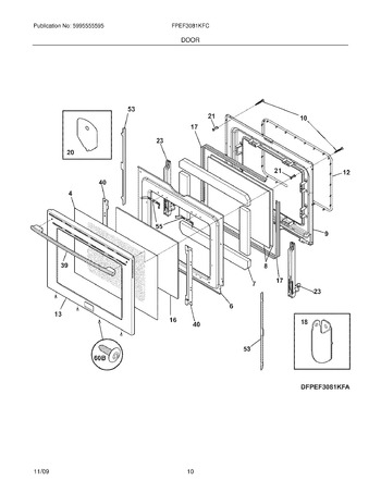 Diagram for FPEF3081KFC