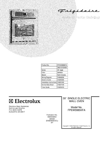 Diagram for FPEW3085KFA