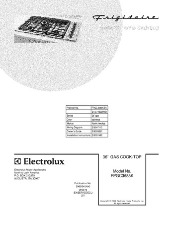 Diagram for FPGC3685KSA