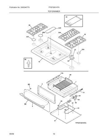 Diagram for FPGF3081KFA