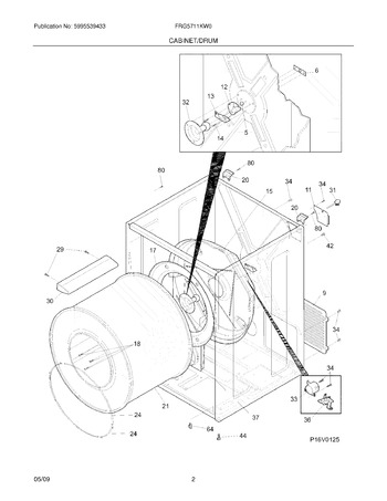 Diagram for FRG5711KW0