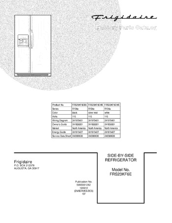 Diagram for FRS23KF6EWE