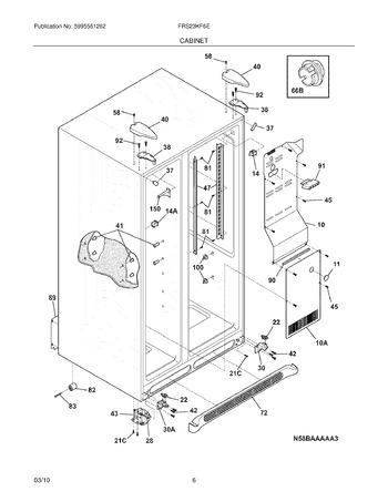 Diagram for FRS23KF6EWE