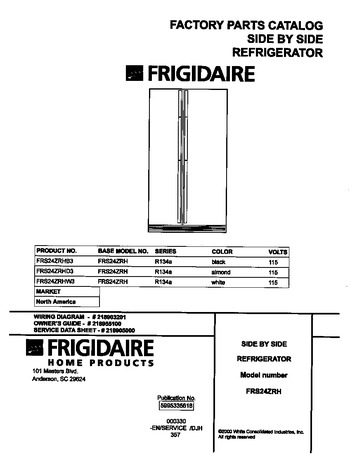 Diagram for FRS24ZRHW3