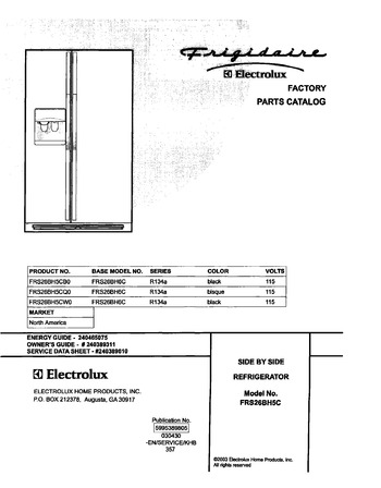 Diagram for FRS26BH5CB0