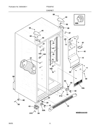 Diagram for FRS26F4DW3