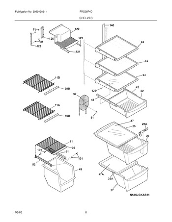 Diagram for FRS26F4DW3