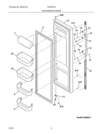 Diagram for FRS26KF6EBK