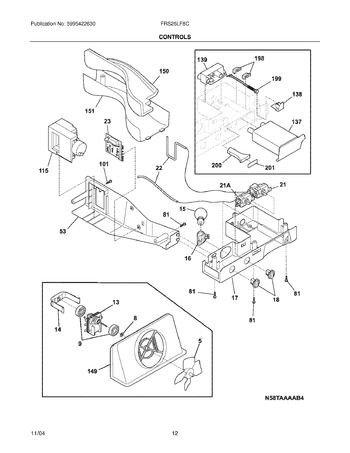 Diagram for FRS26LF8CS5