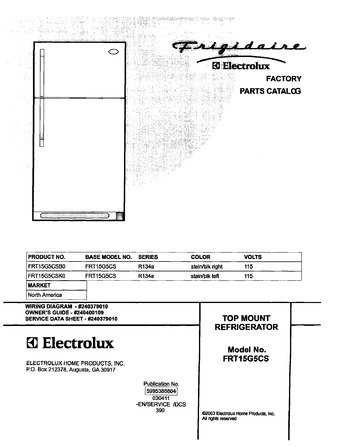 Diagram for FRT15G5CSK0