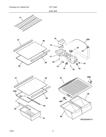 Diagram for FRT17G4BW6