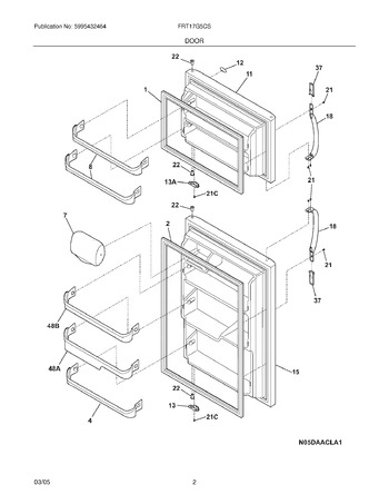 Diagram for FRT17G5CSB5