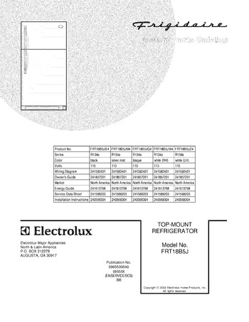 Diagram for FRT18B5JB4