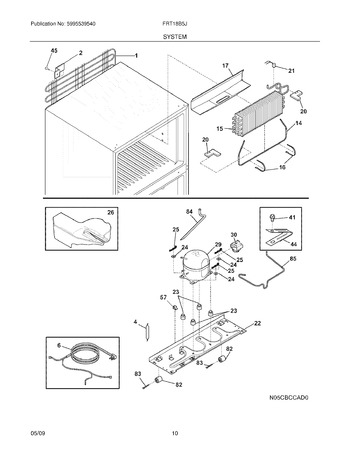 Diagram for FRT18B5JB4