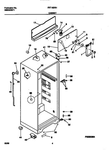 Diagram for FRT18DRHD0