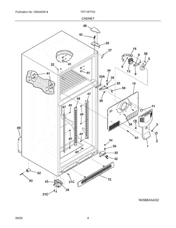 Diagram for FRT18FP5DQ4