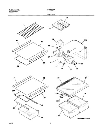 Diagram for FRT18G4AZA