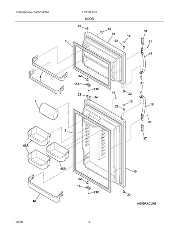 Diagram for FRT18HP7JB1