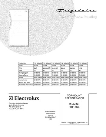 Diagram for FRT18S6JW0