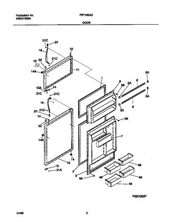 Diagram for FRT18SJGW2