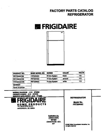 Diagram for FRT20NGCW9