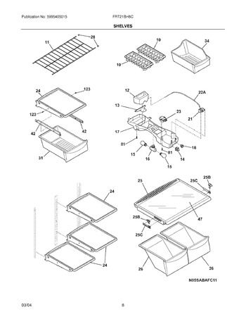 Diagram for FRT21BH8CS2