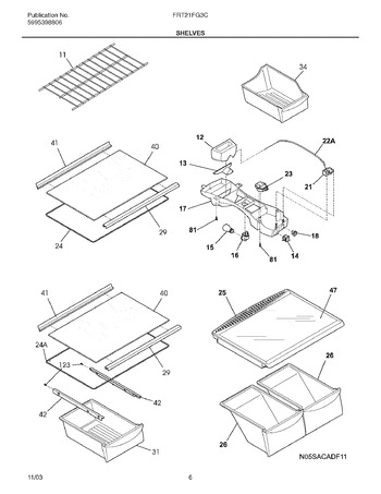 Diagram for FRT21FG3CW1