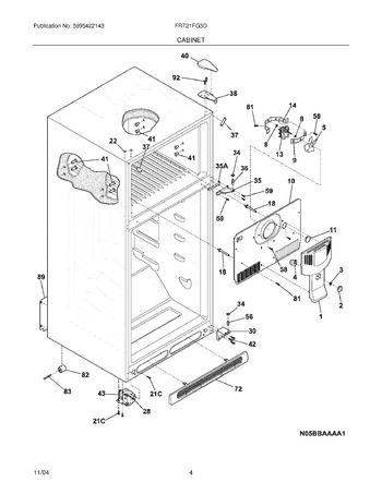 Diagram for FRT21FG3DQ3