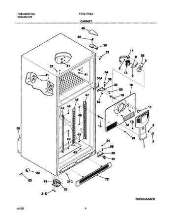 Diagram for FRT21FR6AB3