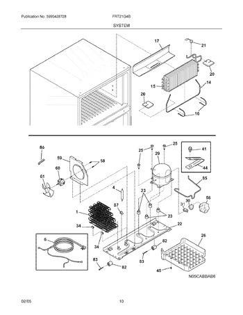 Diagram for FRT21G4BWC