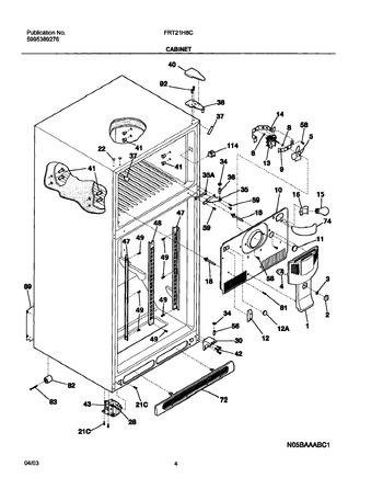 Diagram for FRT21H8CZ0