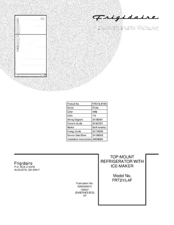 Diagram for FRT21IL4FWA