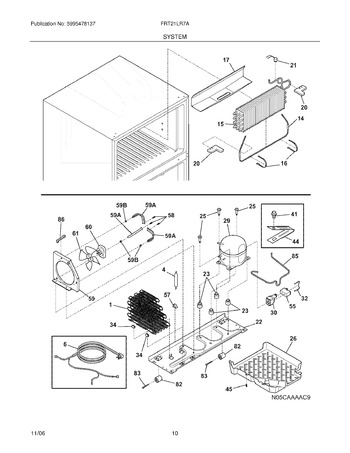 Diagram for FRT21LR7AWE