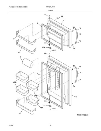 Diagram for FRT21LR8DS1