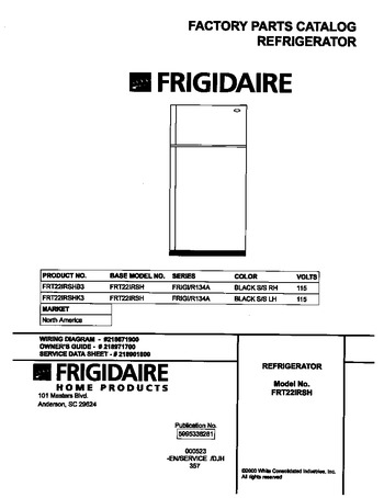 Diagram for FRT22IRSHK3