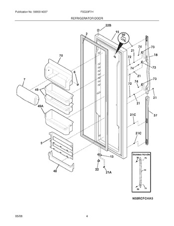 Diagram for FSC23F7HSB7