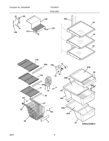 Diagram for FSC23R5DSBF