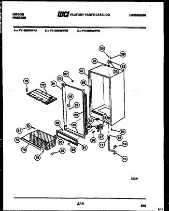 Diagram for FV16M8WWFC