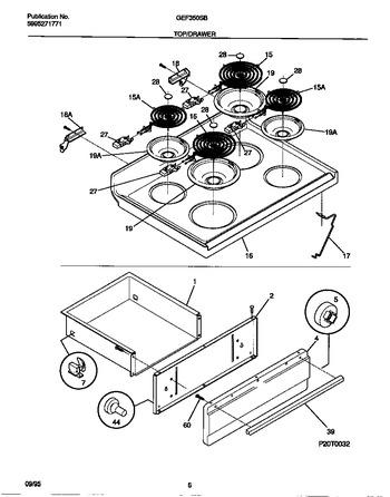 Diagram for GEF350SBWB