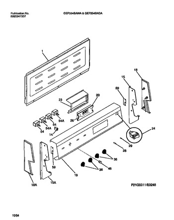 Diagram for GEF354BADA