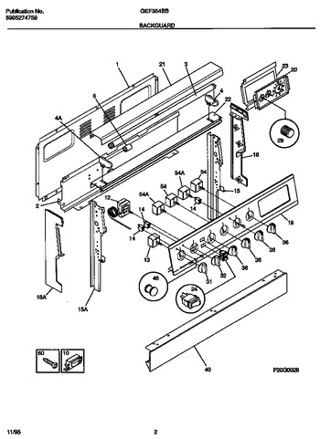 Diagram for GEF354BBDC