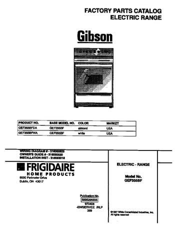 Diagram for GEF355BFDA