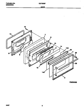 Diagram for GEF355BFWA