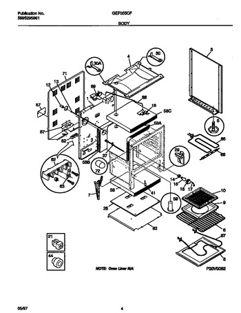 Diagram for GEF355CFSA