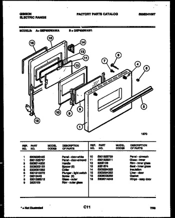 Diagram for GEF400WAWA