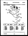 Diagram for 05 - Cooktop And Broiler Parts