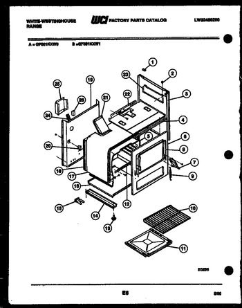 Diagram for GF501KXW1