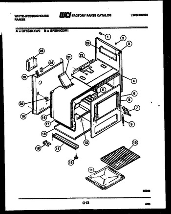 Diagram for GF504KXW0