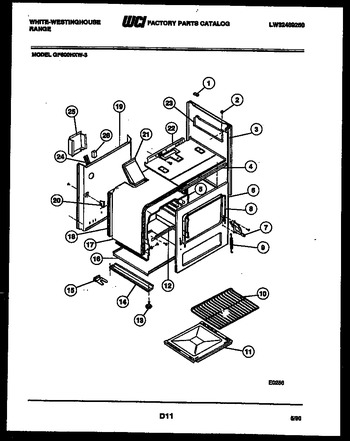 Diagram for GF600HXD3